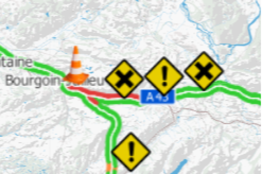 Ruy-Montceau : des travaux ont provoqué de gros bouchons